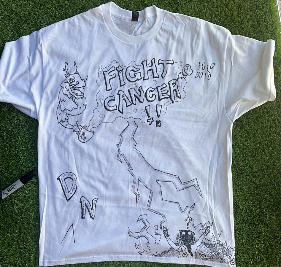 Fight Cancer 100% Cotton Tee